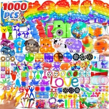 1000pcs Party Favors for Kids, Fidget Toys Pack,Bulk Toys Goodie Bag Stuffers...
