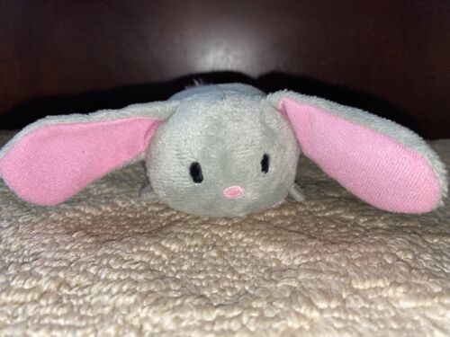 Stackins Stackable Friends Bonny The Bunny Gray Plush Toy Stuffed Animal EUC - Picture 1 of 6
