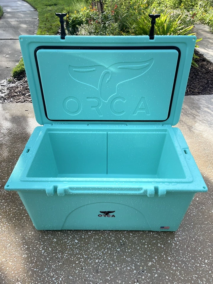 Enfriador COOLER ORCA 140 cuartos de galón - SEAFOAM Foto 2 de 4