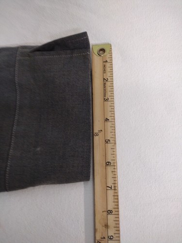 Evan-Picone Blazer 24W Gray Lined Full Zipper Suit Jacket Stretch - Picture 19 of 22
