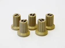 5 PCS Teac TASCAM KNOB OPEN NO COLORED CAP M-3500 M-2500 M-1500 MIXER PARTS