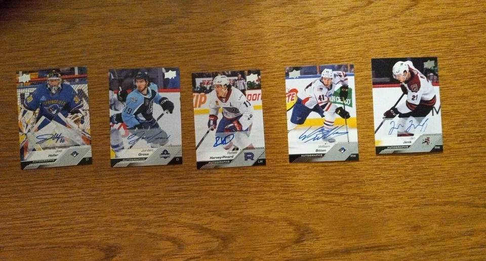 2022-23 Upper Deck AHL Hockey Base Singles & Inserts - Create Own Lot - Image 2 of 4