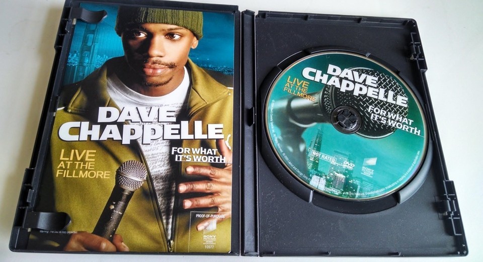 Dave Chappelle For What It's Worth 43396109773 eBay