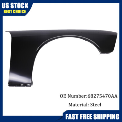 NEW-Primed Front Passengers Side Fender for 2008 2009 2010-2023 Dodge Challenger