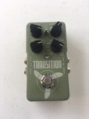 TC Electronic Transition Stereo Digital Delay Echo Rare Guitar Effect Pedal