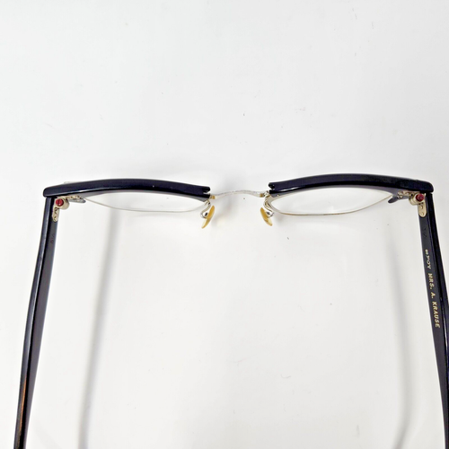 Vintage American Optical Browline 12KGF Eyeglasses Frames ONLY 46-22 5 1/4" READ - Picture 12 of 19