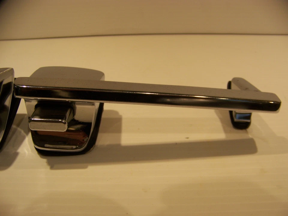 1964 CHRYSLER 300 EXTERIOR DOOR HANDLES OEM PAIR NEW YORKER NEWPORT 300K - Image 3 of 4