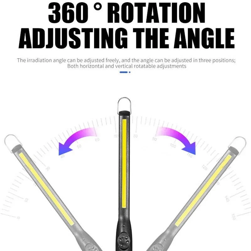 Portable Cordless Magnetic Led Work Light for Car Repair - Easy To Carry and Use - Image 2 of 4