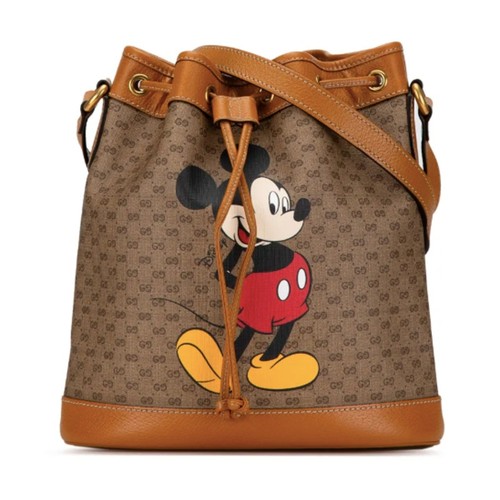 GUCCI x DISNEY MICKEY MOUSE BUCKET CROSSBODY BAG PURSE AUTHENTIC NEW BOX!