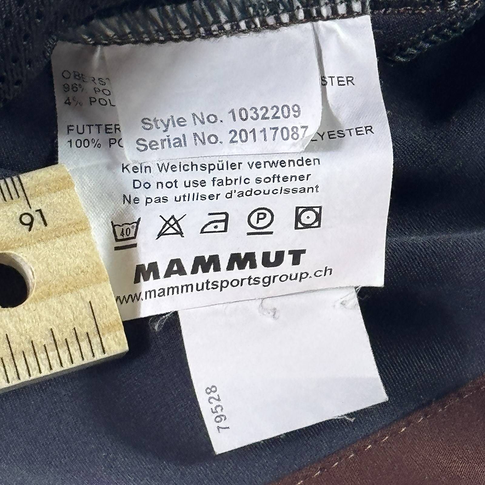 Mammut Softech Softshell Maroon/Gray Jacket Mens … - image 3