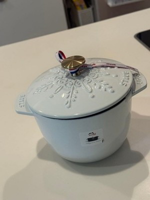 STAUB Enameled Cast Iron La Cocotte de Gohan M 16cm white