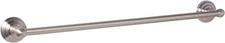 Design House 538330 Calisto Bathroom Wall Mounted Towel Bar 24", Satin Nickel