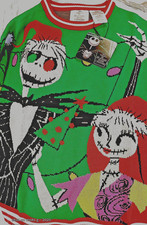 Christmas Sweaters New Disney Nightmare Before Christmas Theme Soft Material