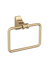 Amerock BH36052 Davenport 5-1/4" Wall Mounted Towel Ring - Champagne Bronze