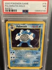 Poliwrath 15/130 Holo Rare Pokemon TCG Base Set 2 WOTC 1995,96,98 PSA 7