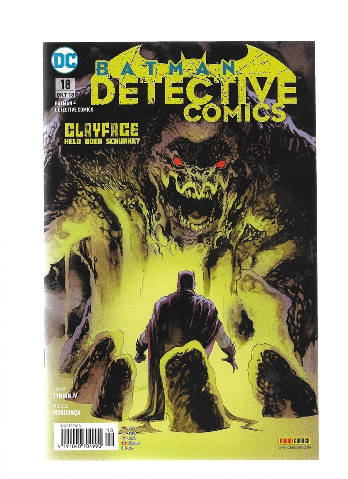 DC - Batman Detective Comics Rebirth Nr. 18 von 2018 - Panini Verlag deutsch - Bild 1 von 1