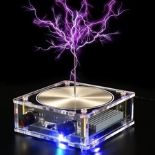 Mini Tesla Coil Musical Tesla Coil Built-In Bluetooth For Artificial Lightning