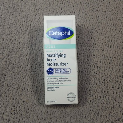 Cetaphil Gentle Clear Mattifying Acne Moisturizer 3 fl oz - NEW EXP. 3/2027