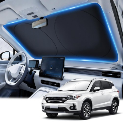 #ad Car Sun Shade Windshield Foldable Sun Car Window Shield 300T Coated Silve $11.45
