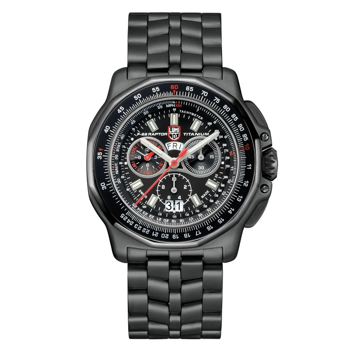 Luminox  F-22 RAPTOR™ Titanium 9270 Series Pilot Watch, 44 mm ( XA.9272 )