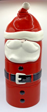 Dept. 56 Stackable Porcelain Santa Claus Dip Bowls w Spreader