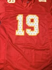 Josh Gordon Kansas City Chiefs #19 Custom Football Jersey Signed JSA