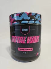 Redcon1 TOTAL WAR Preworkout Powder 30 Servings Vice City Flavor BB 10/2026