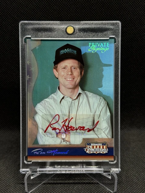 Ron Howard 2007 Donruss Americana Private Signings Autogramm Auto 15/60