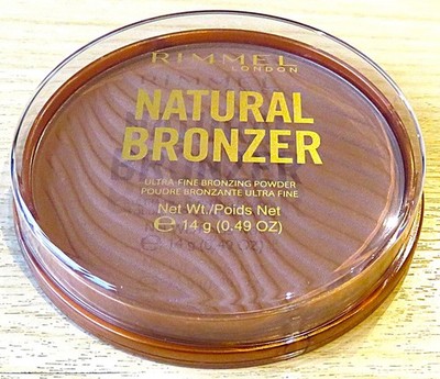 RIMMEL NATURAL BRONZER ULTRA FINE BRONZING POWDER 002 SUNBRONZE BRANDNEU.