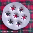 Mirro Cookie Press #18 Plate Parts 7 Stars Rare