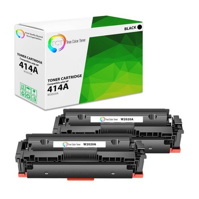 2PK TCT Premium For HP 414A Black Color LaserJet Pro M454 MFP M479 Compatible