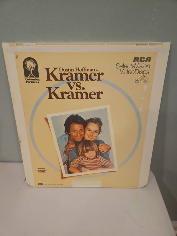 Kramer Vs. Kramer RCA Selectavision VideoDisc CED 