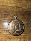 Antique Elgin Pocket Watch Stag Buck Hunting 14K Gold Dueber Case 1870s-1890s