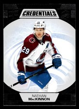 2022-23 Upper Deck Credentials - #20 Nathan MacKinnon