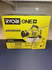 Ryobi P2890 Cordless 1/2 Gallon Electrostatic Sprayer W/2AH Battery &Charger