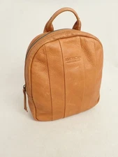 American Leather Company Denise Mini Soft Honey Genuine Leather Backpack