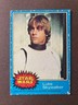 1977 Topps Star Wars Luke Skywalker #1, Series 1, Blue, RC, 
