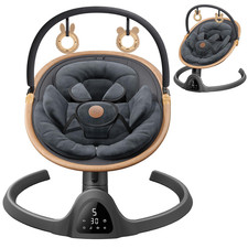 Baby Swings for Infants, Bluetooth Infant Swing with Music Speaker with 3 Seat