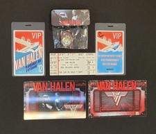 Van Halen &ndash; 2012 VIP World Tour VIP w/ Commemorative Ticket, Guitar Picks
