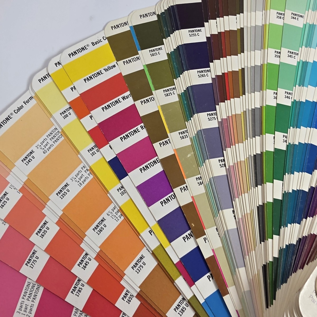 PANTONE Vintage 1988-1989 Color Formula Guide 747xR Fifth Printing