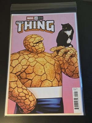 The Thing #2 Variant (Marvel Comics August 2025) Cat