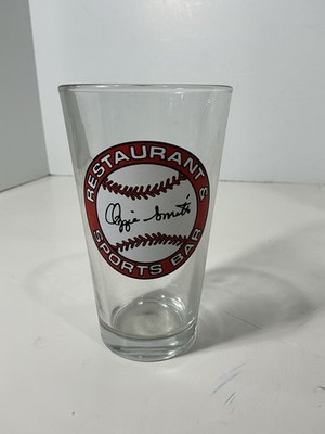 Ozzie Smith s Restaurant Sports Bar Anheuser Busch Pint Glass St. Louis Cardinal