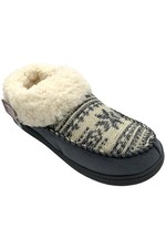 MUK LUKS Women's Minerva Slipper Clogs Blue/Grey
