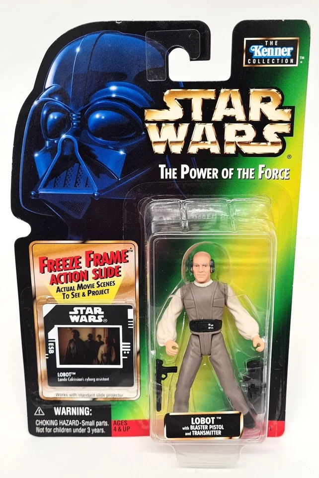 Kenner - Lobot con Blaster etc Bespin POTF Freeze Frame Star Wars Figura ESB Foto 3 de 4