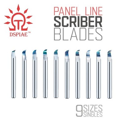 DSPIAE: Scriber Blades - Panel Line - Singles 9 Blade Sizes - Scribing