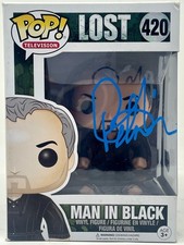 Titus Welliver Signed Autograph Lost The Man In Black Funko Pop 420 Beckett COA