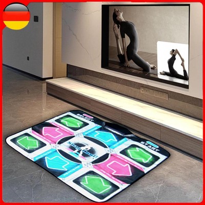 Electronic Dance Pad Non-Slip Music Dance Game Mat USB Wired Dance Mat for PC TV
