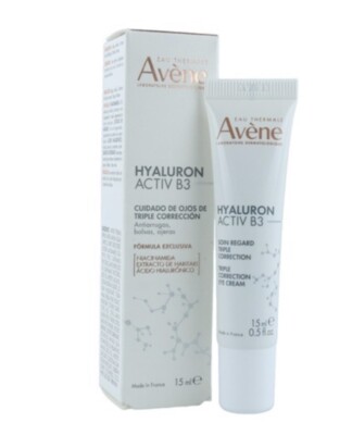 AVENE Hyaluron Activ B3 Triple Corrective Eye Care – Augenpflege Mit Hyaluron, 15 Ml