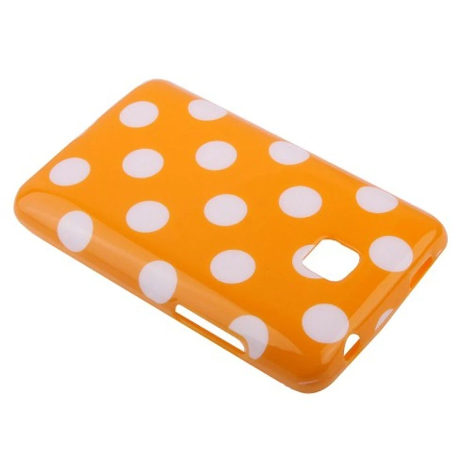 Custodia Protettiva TPU Punti Case per Cellulare LG Optimus L3, II / - Immagine 2 di 4