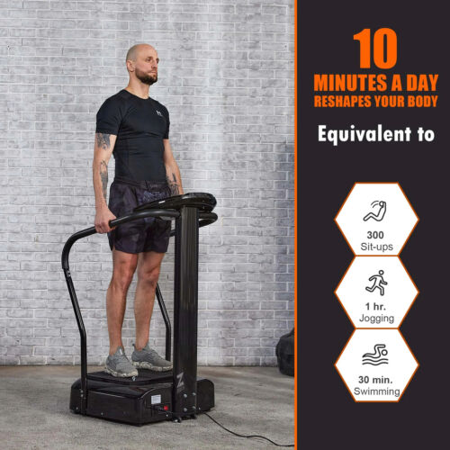 Zelus 2000W Whole Body Vibration Machine Full Body Exercise Platform Massager